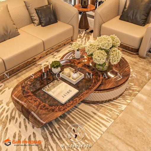Sofa gỗ óc chó Amelie