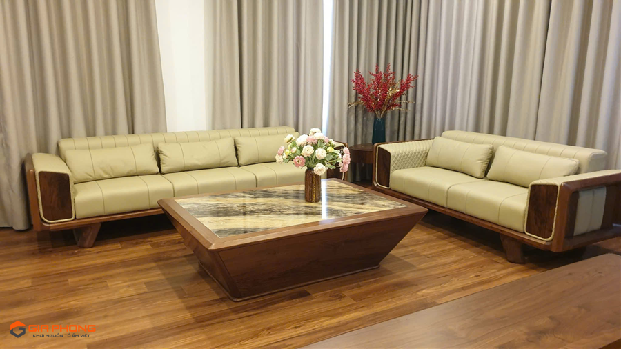 Sofa Gỗ Óc Chó Olivine