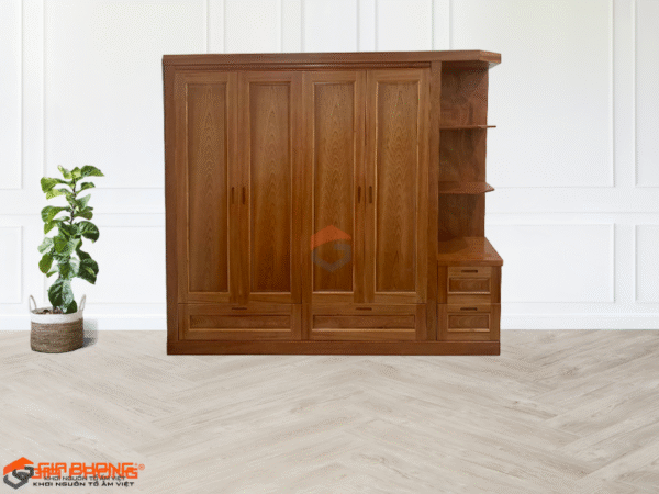 Tủ Gỗ Xoan Đào TU0024C-KKG