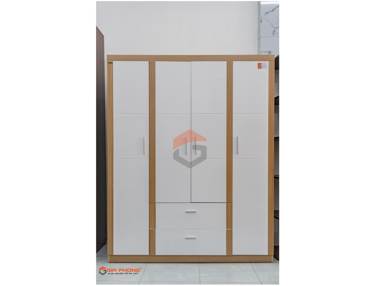 TỦ GỖ CÔNG NGHIỆP 4 CÁNH TUMDF-4C