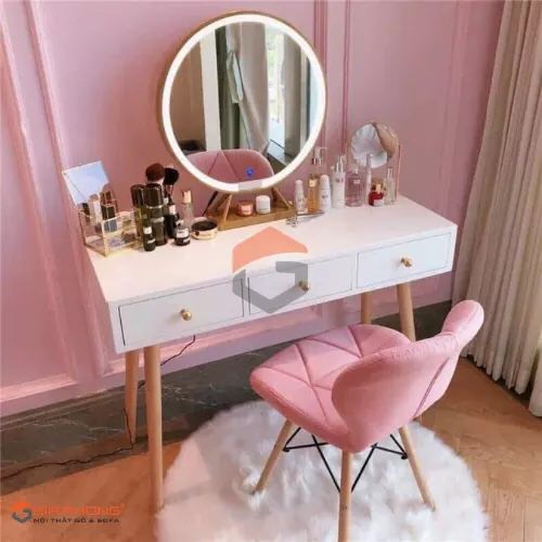 Bàn Trang Điểm MDF 001# Bàn Trang Điểm MDF 001#