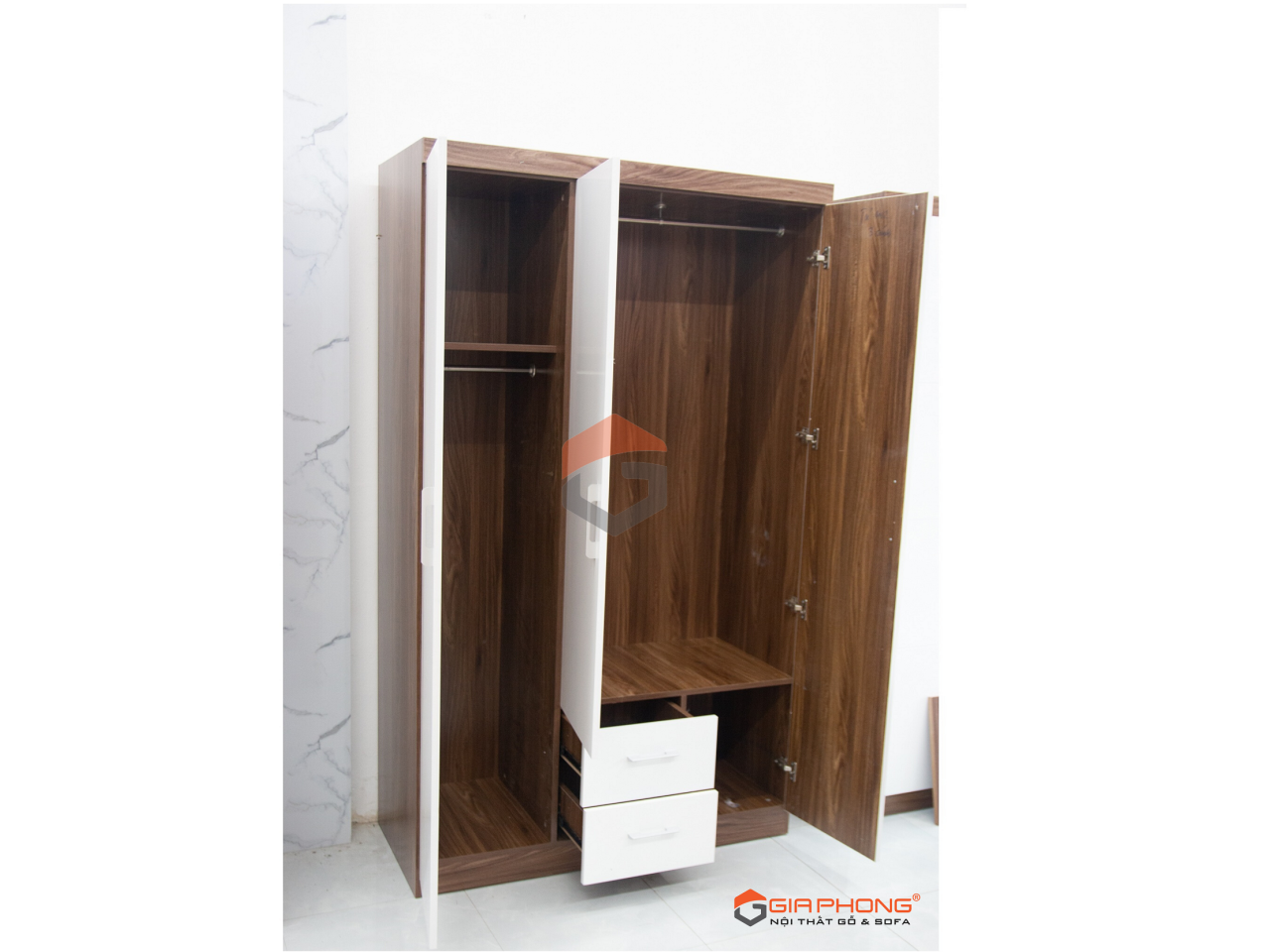 Tủ Áo Quần MDF TU271-3C