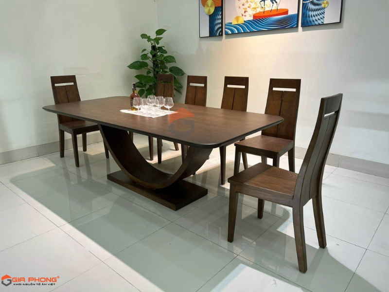 Bàn Ăn Gỗ Sồi Đức BASD0017