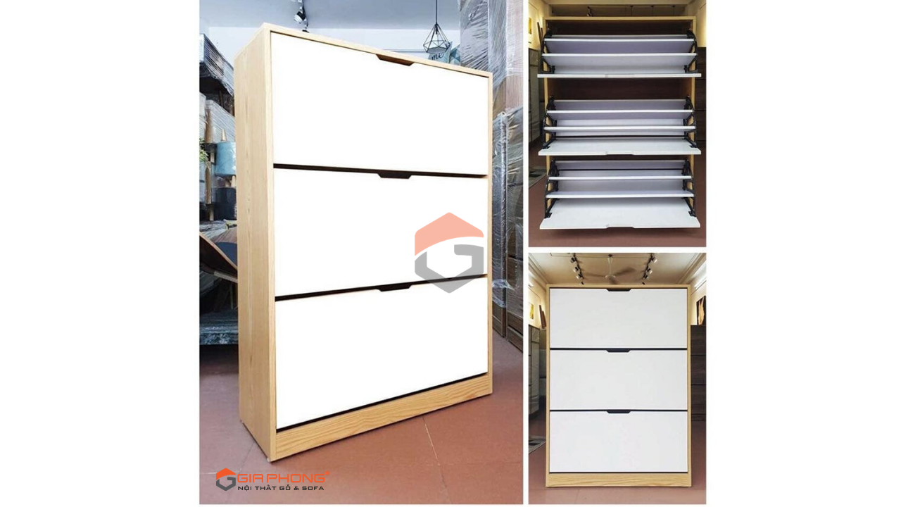 Tủ Giày Gỗ MDF 003#