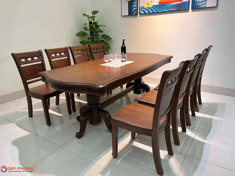 Bàn Ăn Gỗ Sồi Đức BASD0035
