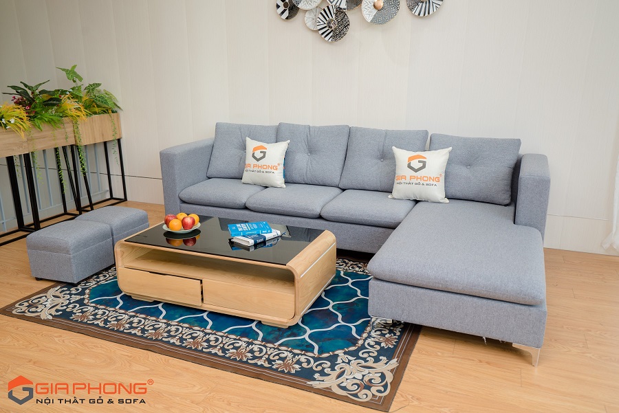 Sofa Nỉ Tay Vuông SF012 Sofa Nỉ Tay Vuông SF012