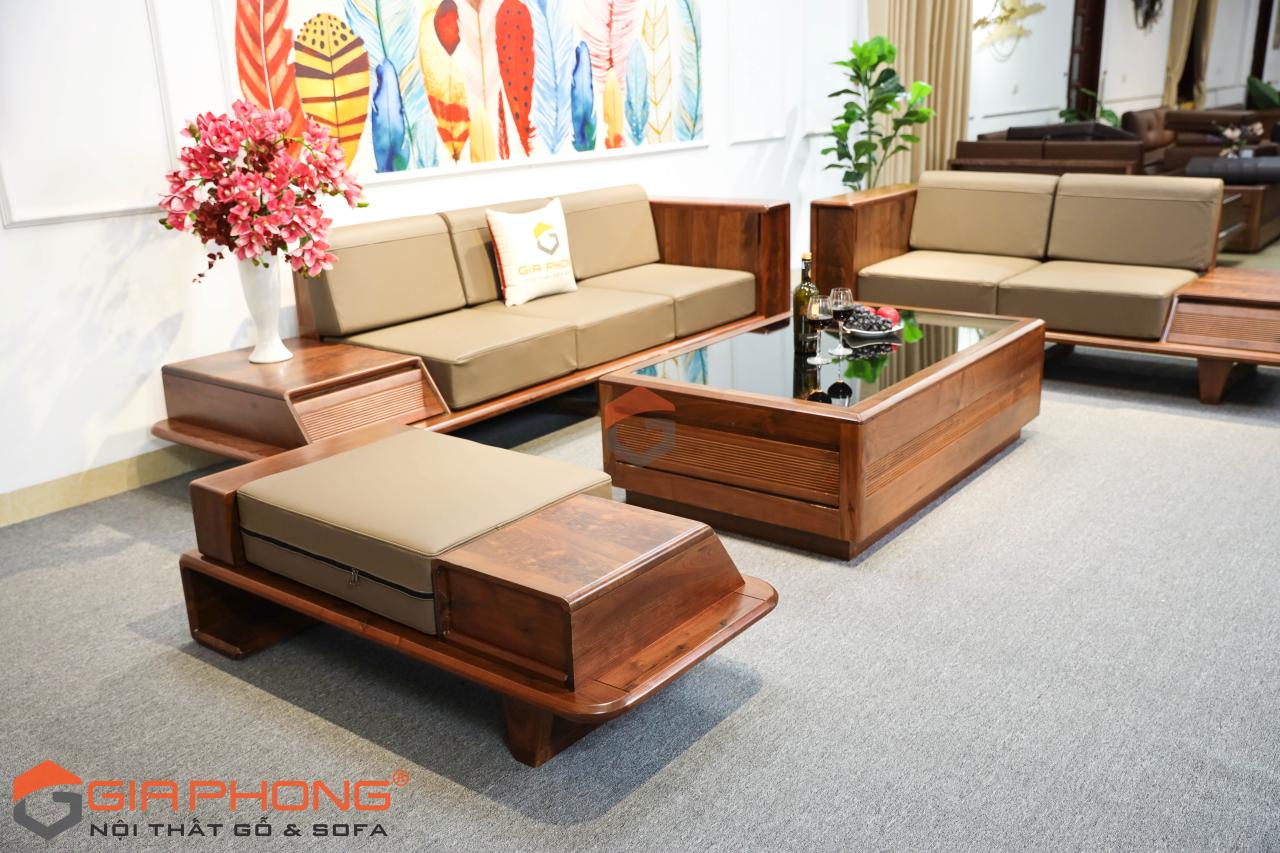 Sofa Gỗ Óc Chó Isola