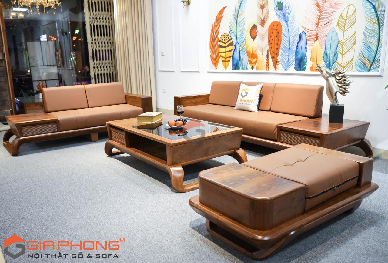Sofa Gỗ Óc Chó Soreya