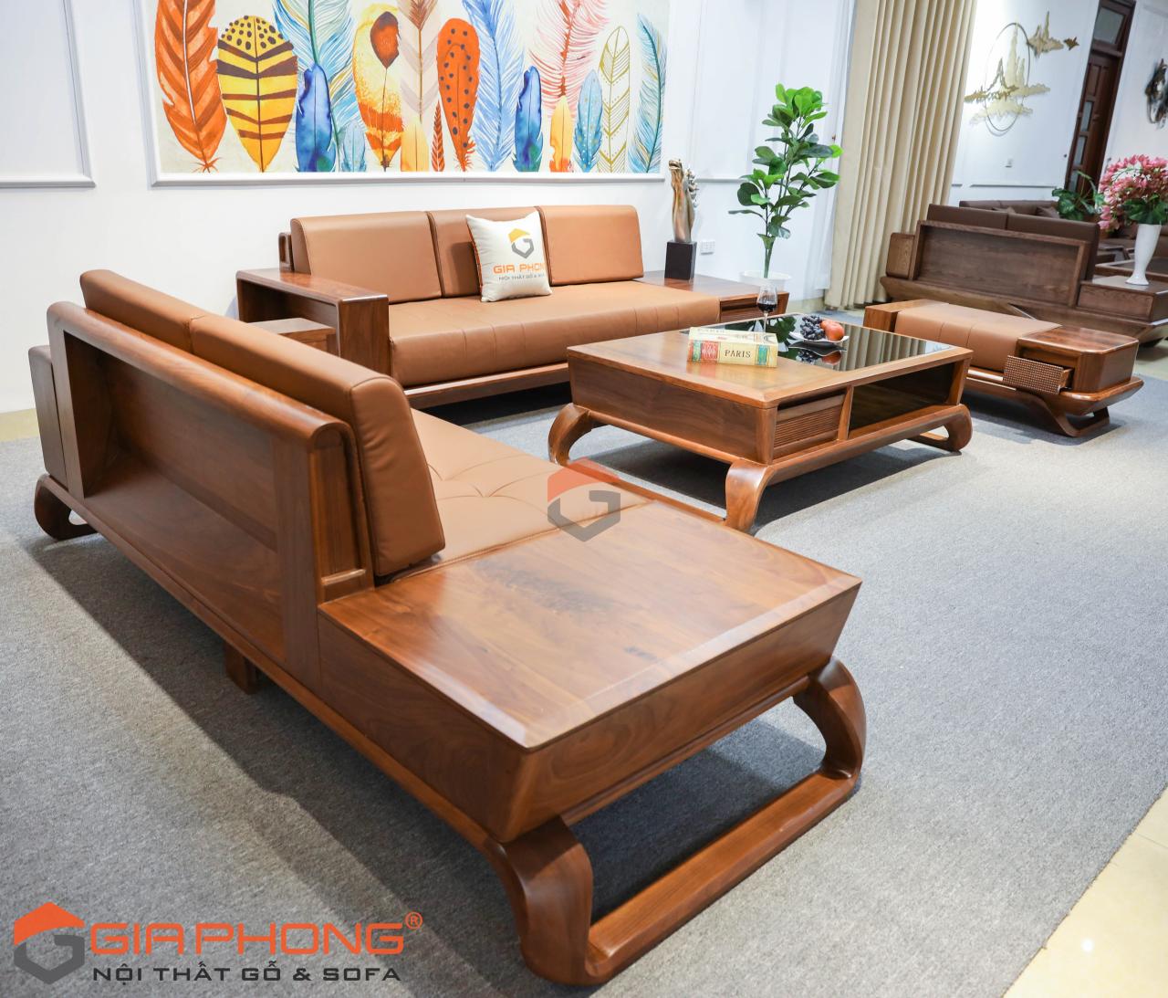 Sofa Gỗ Óc Chó Soreya