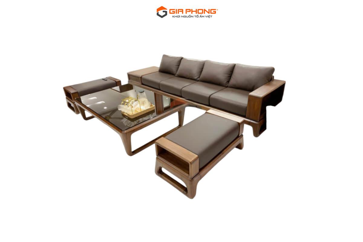 Sofa Gỗ Sồi BKSST11