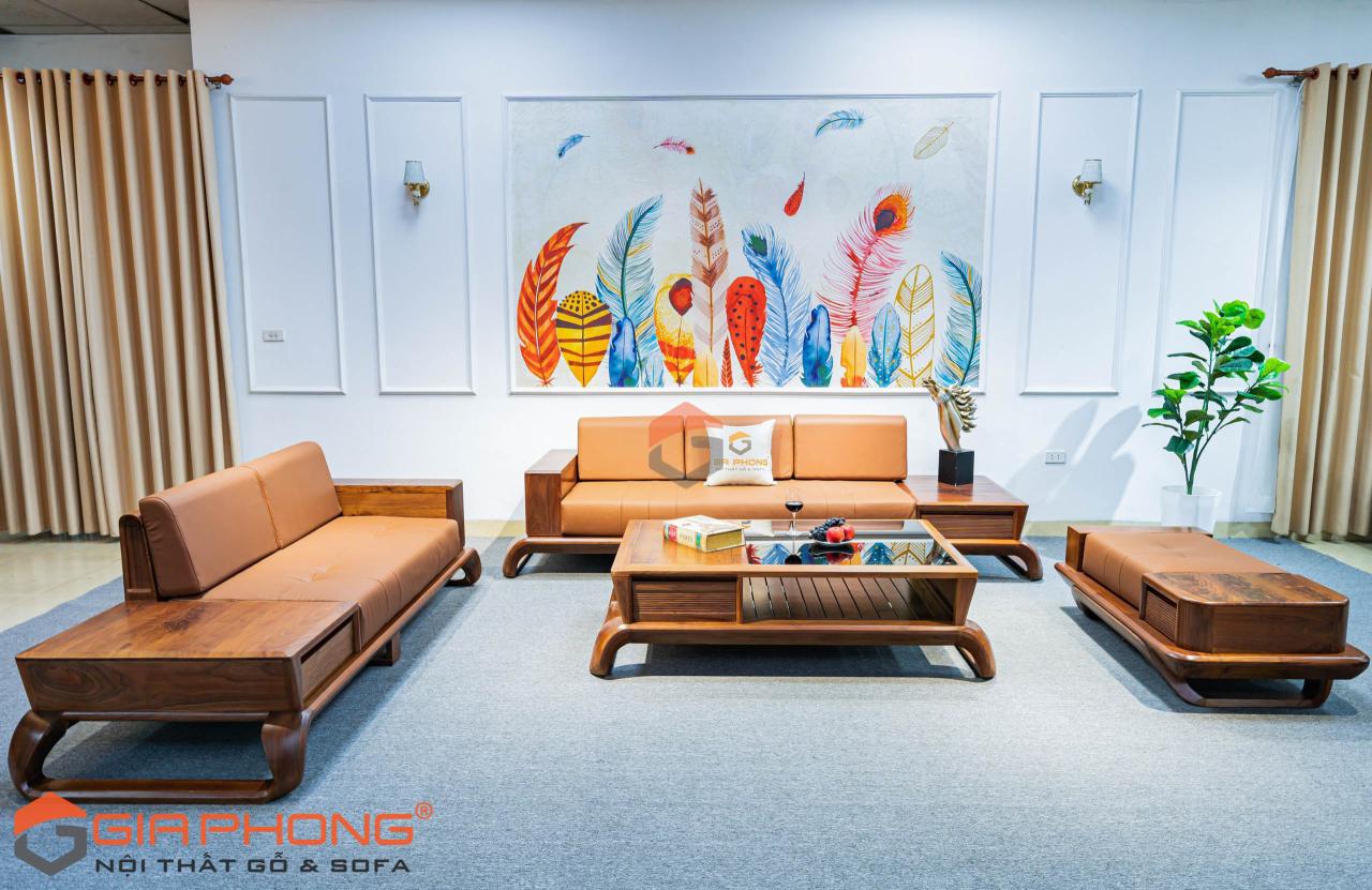 Sofa Gỗ Óc Chó Soreya