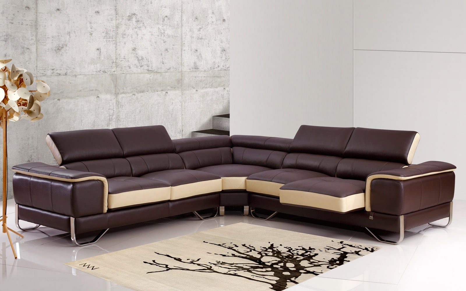 Ghế sofa da phòng khách đẹp với chất liệu da cao cấp - Nội thất Gia Phong